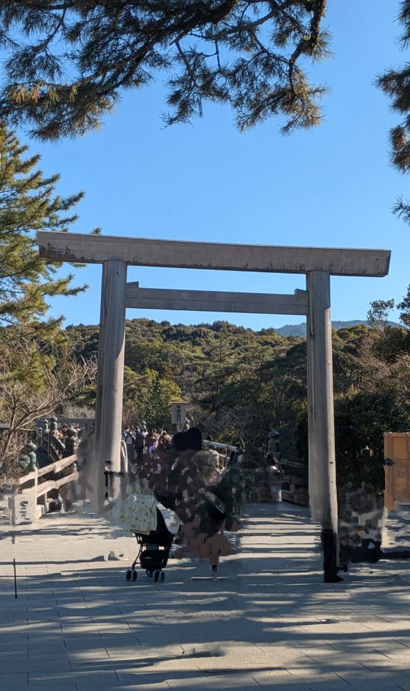 消しゴムマジックで人を削除した写真