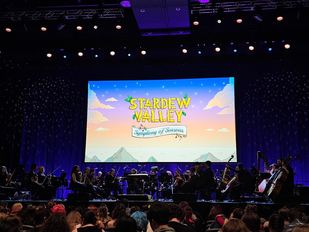 a photo taken at the stardew valley symphony of seasons