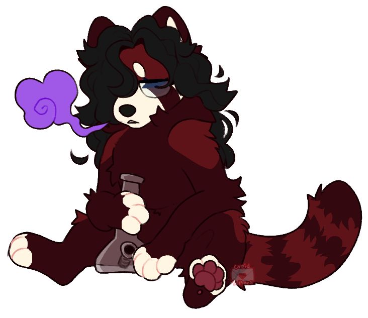 Art of Ruka relaxing and letting off some steam with a little smoke sesh