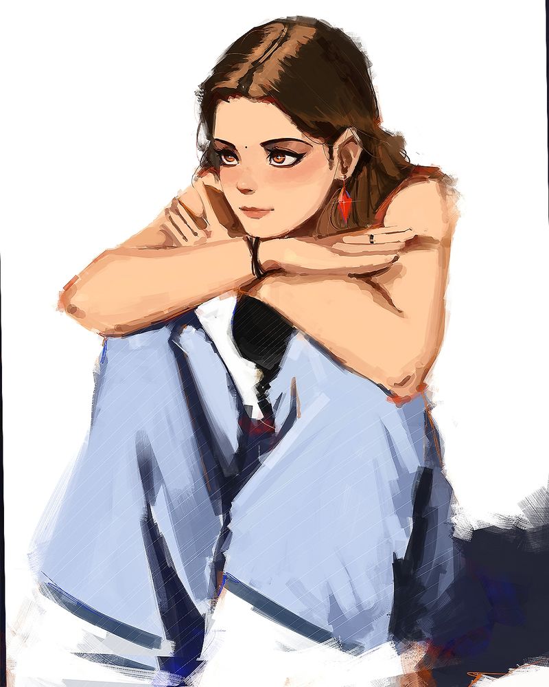 Character Painting Study