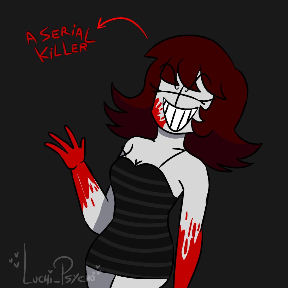 This is Lucy the Mime. She's a member of the Sawyer family, known for manufacturing weapons in Nevada and having female descendants who are all psychopaths. Lucy is the oldest of six sisters and the only one who doesn't speak.