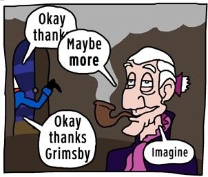 Ariel needs legs comic "maybe more, imagine"