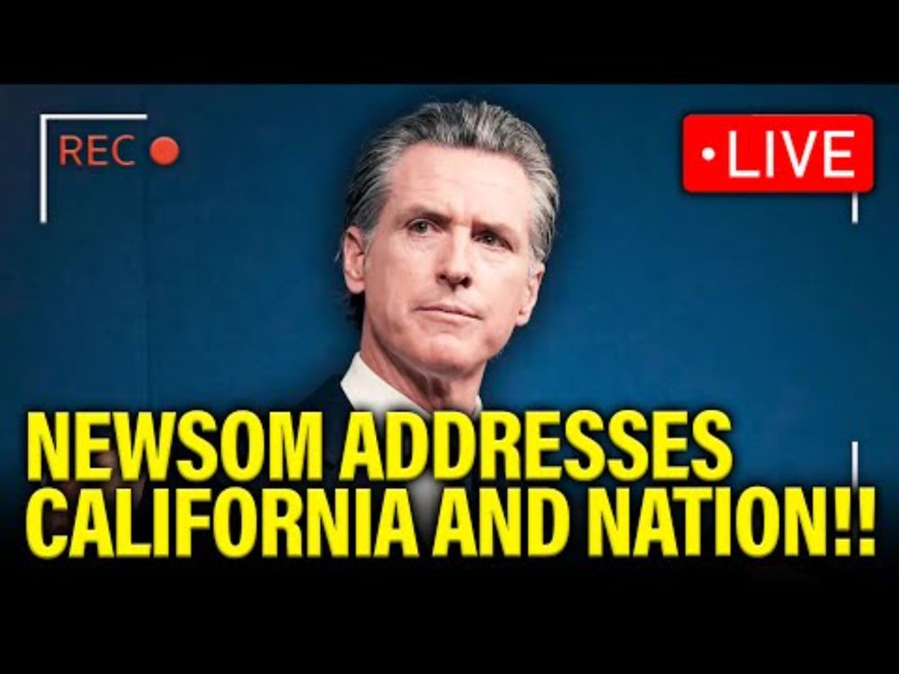 EXCLUSIVE: Governor Newsom ADDRESSES State and Nation LIVE