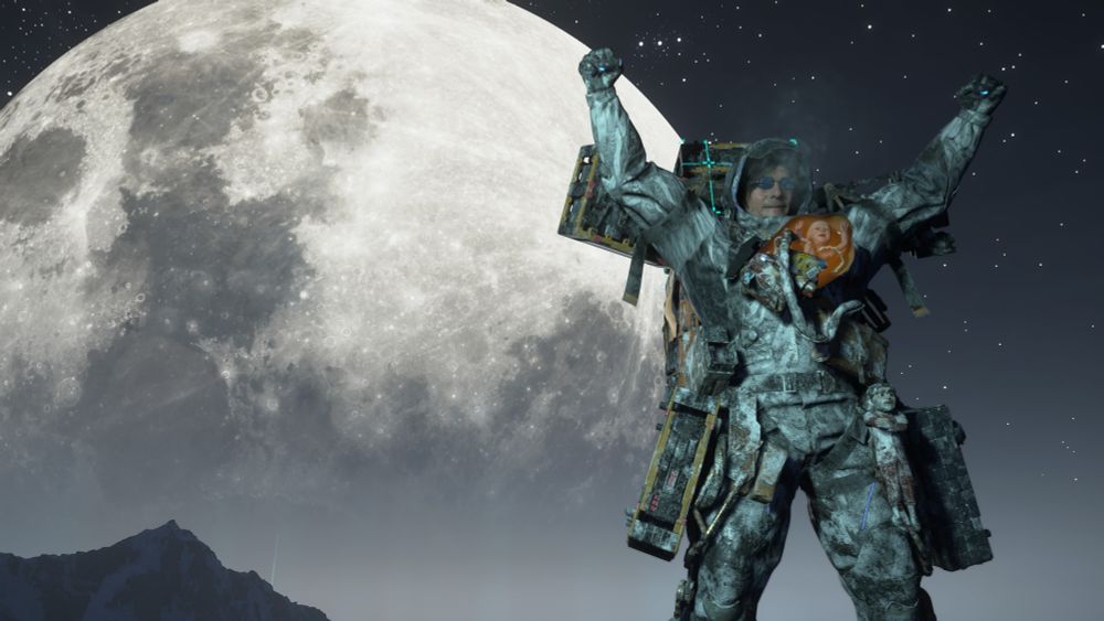 Sam and Lou making a nighttime delivery. 