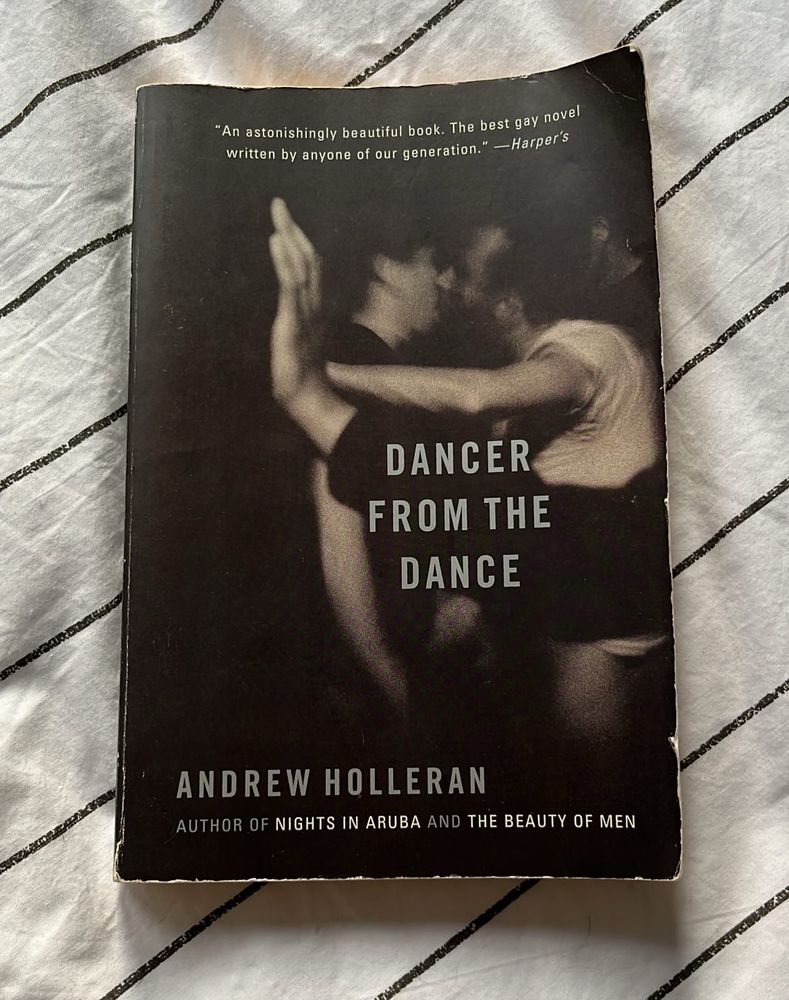 The book cover of Andrew Holleran’s Dancer from the Dance