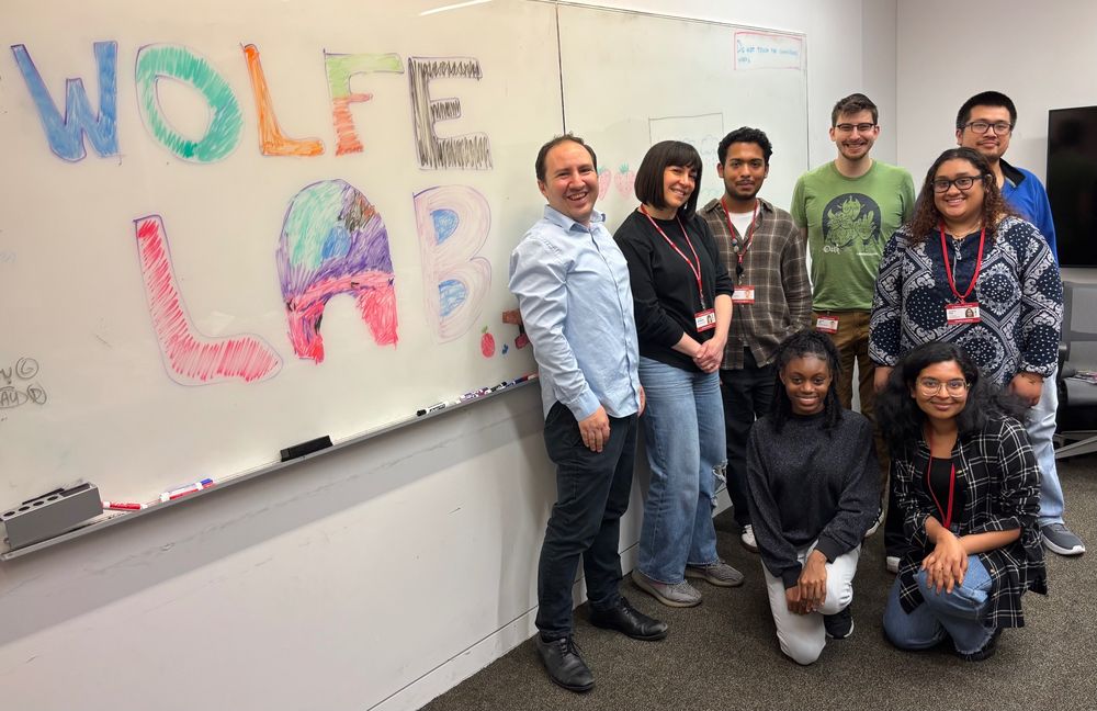 Wolfe Lab at Hunter College group photo Spring 2025