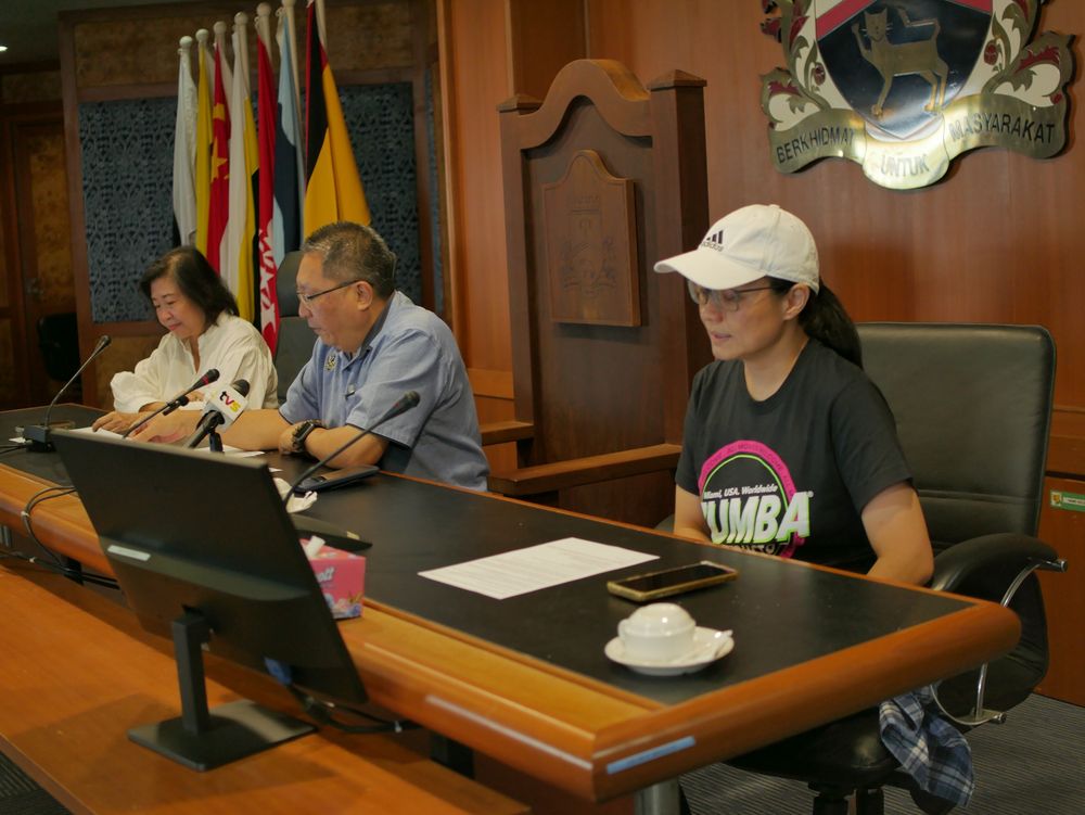 Mayor and one of the Zumba instructor 