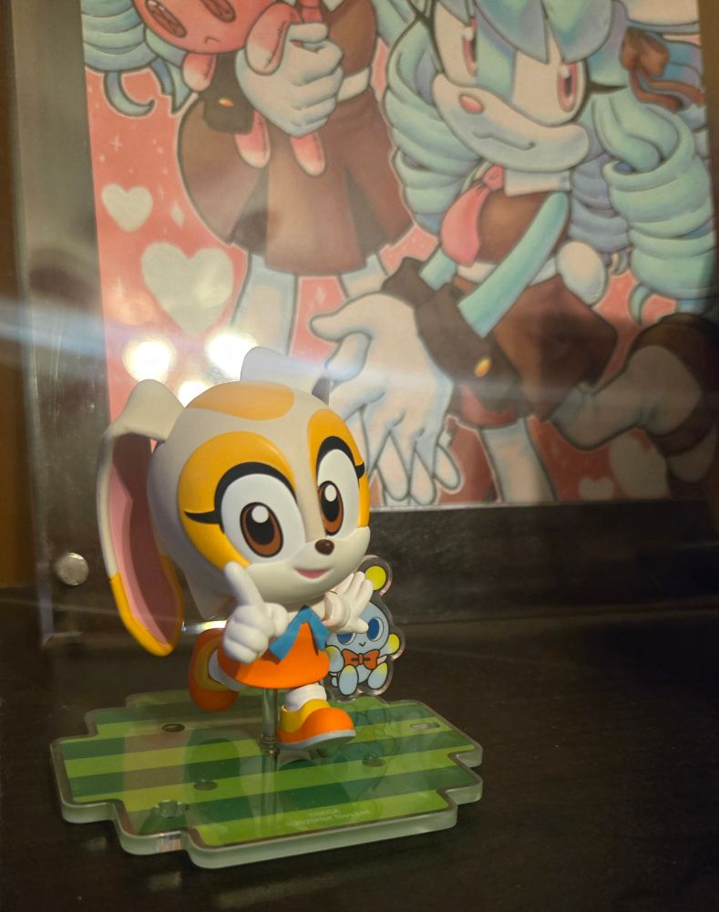 A Sonic Cosbi figurine of Cream the Rabbit.