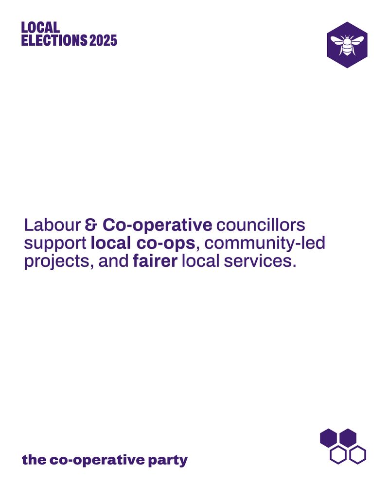 Labour & Co-operative councillors support local co-ops, community-led projects, and fairer local services.