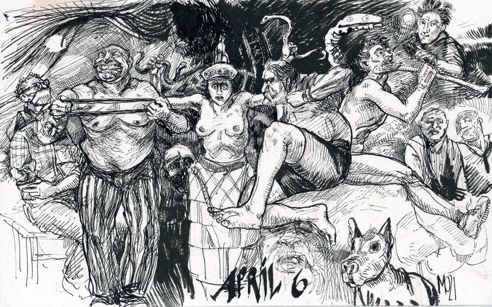From my Covid Lockdown Calendar, although a week behind. I really need to start doing new stuff in this time of stress.