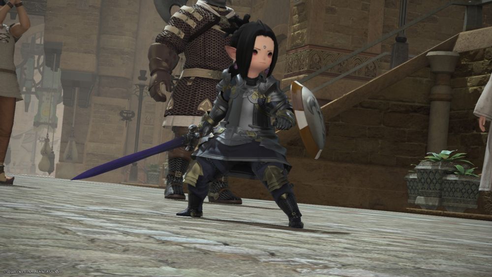 Lalami after beating up a bunch of thugs.