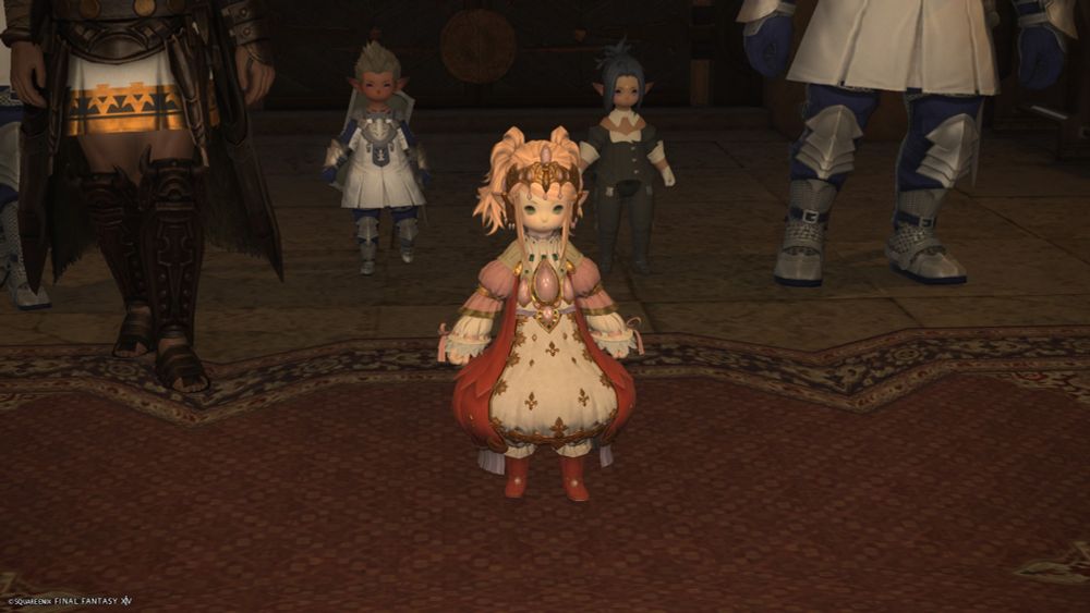 Nanamo Ul Namo appears to thank Lalami for retrieving the crown.
