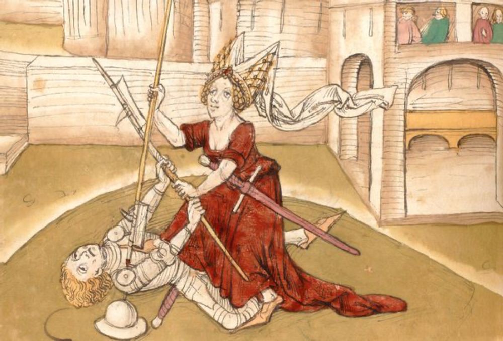 Why Medieval Women Sometimes Fought in Bloody Trials by Combat