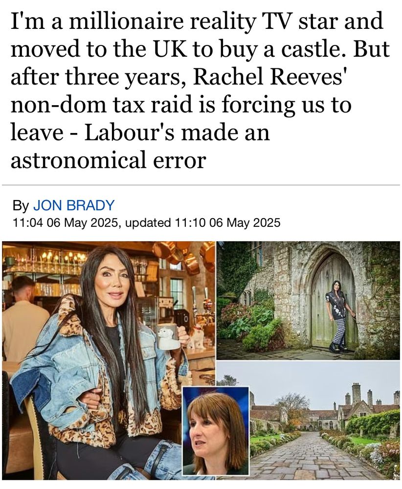Daily Mail story about Anne Kaplan Mulholland leaving the U.K. 