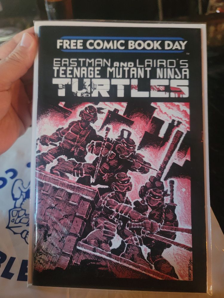 2009 25th anniversary reprint of tmnt 1