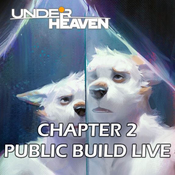 An exhausted wolf stares into a mirror, reflection split by an open medicine cabinet.

'chapter 2 public build live!'