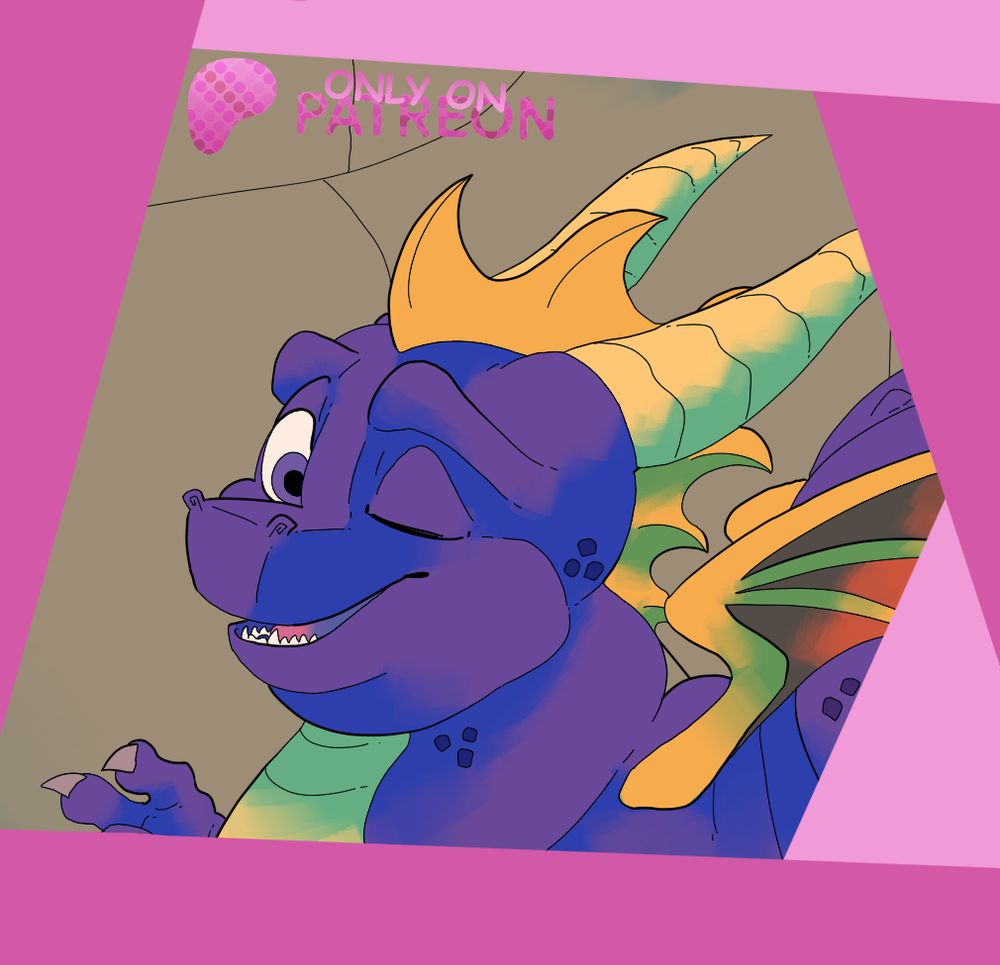 This is the teaser image for my Patreon digital art store post!