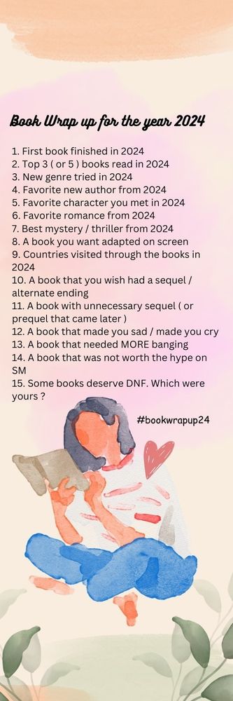 First half of book wrap up for 2024