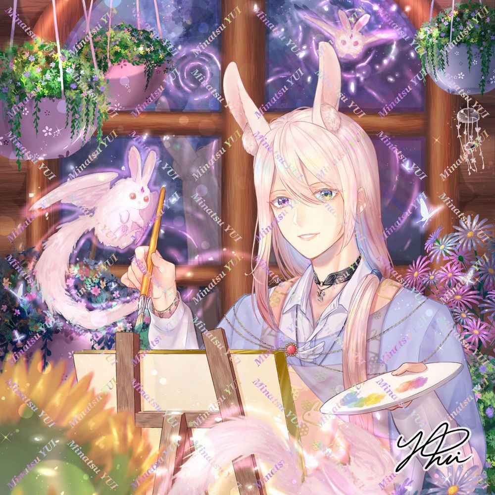 イラスト 一次創作 MinatsuYUI