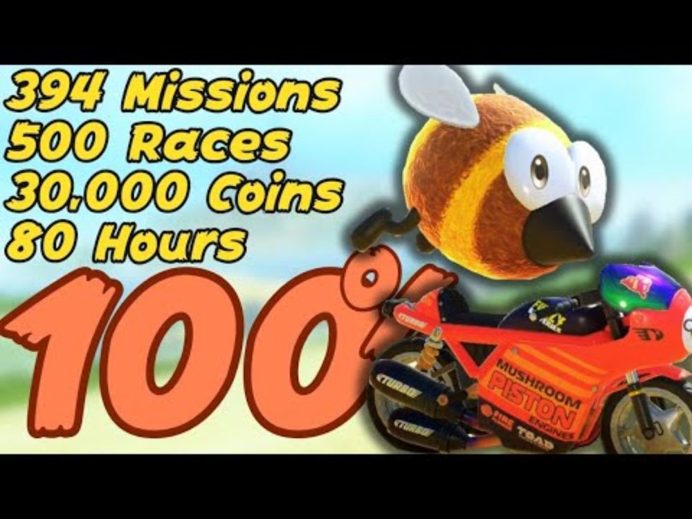 I 100%'d Mario Kart World!