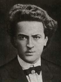 Photo of 20th Century Greek poet Angelos Sikelianos.