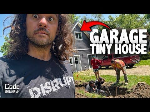 Connecting the Abandoned Garage Tiny House to Municipal Water Services (FINALLY!!)