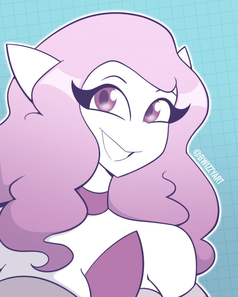 Digital illustration, OC, Sephie the Gardevoir, drawn by BWizzyArt (2024)