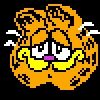 The Undertale icon for the classic comic character Garfield. This is probably the one that came out the best and the one im most proud of.