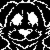 The Undertale icon for Danimals. They are an incredibly funny dog.