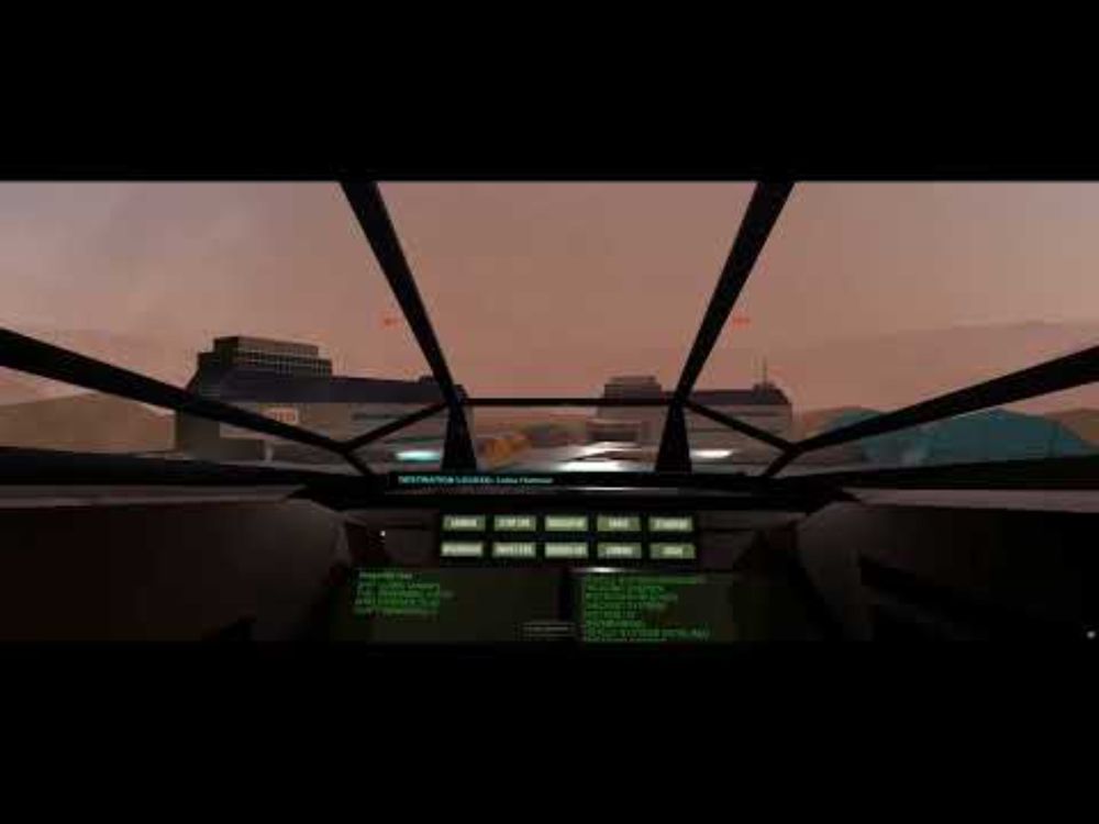 TechnoVisual Space Travels around Lokia Harbour