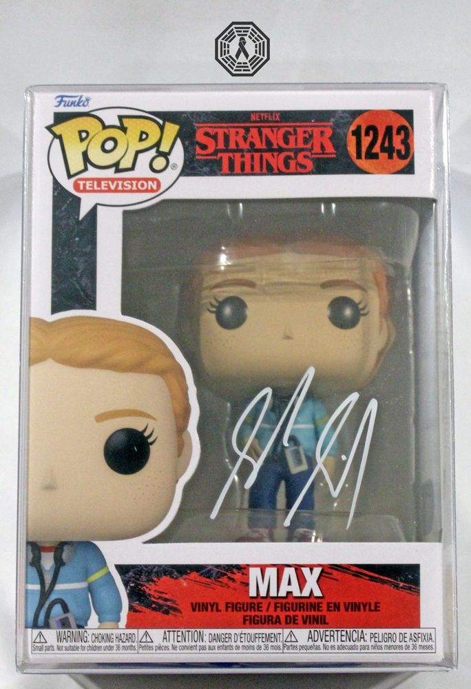 Stranger Things Funko Pop signed by Sadie Sink 
