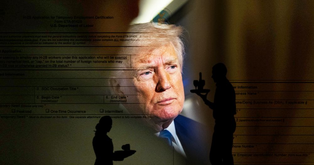 Days after Trump released a raft of new seasonal work visas, his company put out a call for seasonal foreign workers.