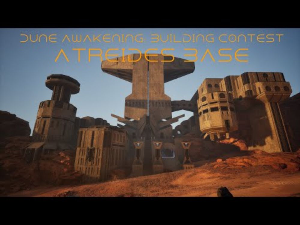 Dune Awakening: Building Contest - Atreides Base