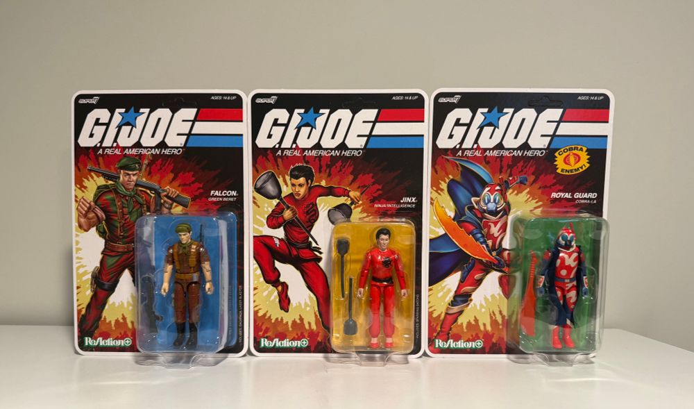 GI Joe Reaction+ Wave 4 Action Figures