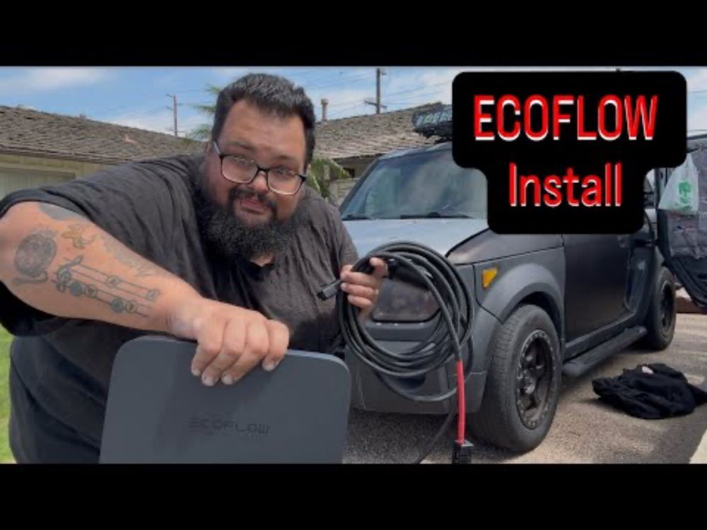 Honda Element EcoFlow alternator charger Installation
