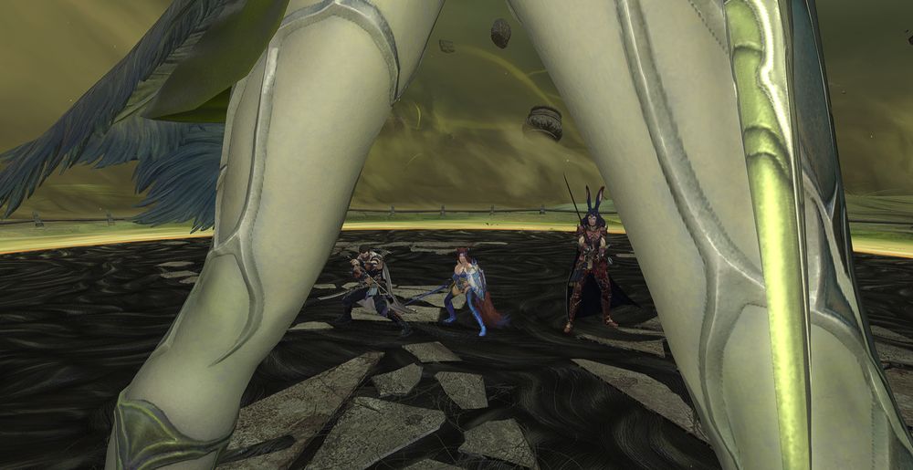 Piper: "Valvalis eh? I wanna selfie after this!" Faleena: "I thought her name was Barbariccia..." Kintrra: "Actually it depends on the transl...ya know what, it doesn't matter, let's just beat her up!"