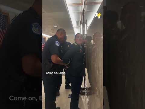 U.S. Veterans Interrupt Senate Hearing: “You’re Complicit in a Genocide”