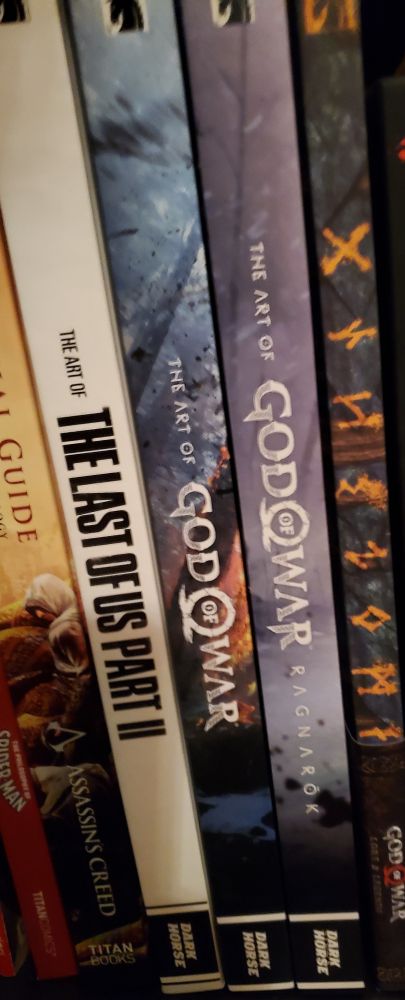 The Art of The Last of Us Part II, God of War(2018), God of War Ragnarok