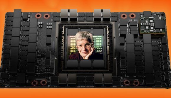 Vera Rubin's face in a GPU. Credit: PCGames.com