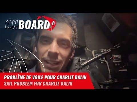Problème de voile pour Charlie Dalin | Vendée Globe 2024