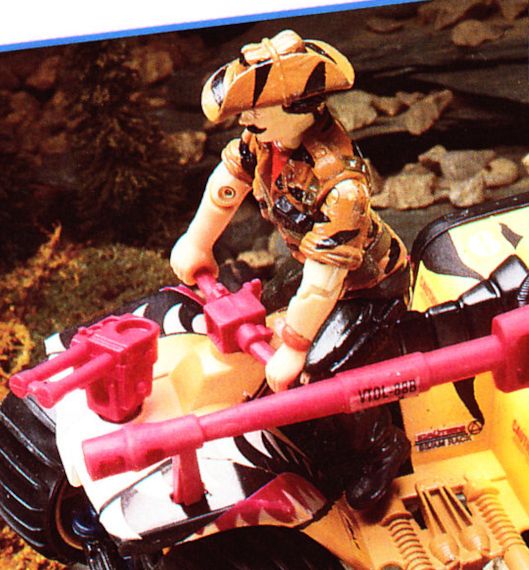 Hand painted Tiger Force Recondo prototype.  This appeared in  the 1988 Toy Fair Catalog.  