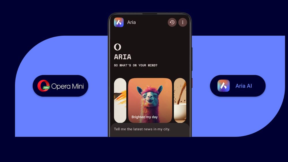 Opera Mini stuffs a whole AI assistant into a tiny Android browser