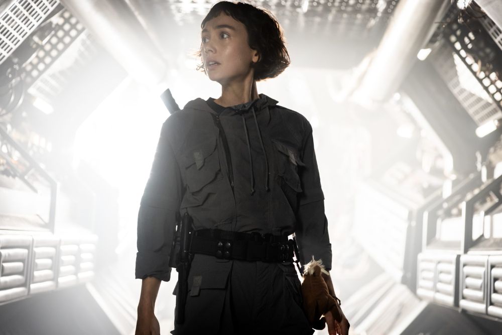 Sydney Chandler as Wendy in Alien: Earth.