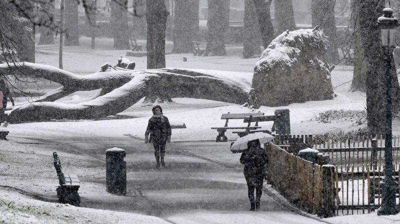 L’IRM émet une alerte jaune aux conditions glissantes, plusieurs centimètres de neige attendus