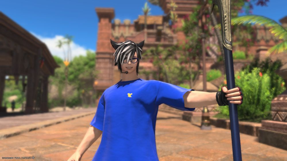 X'cirha in his summer drip 