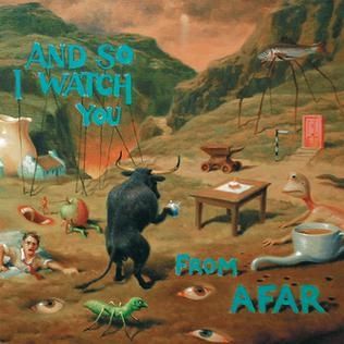 The album cover for the self-titled album by And So I Watch You From Afar