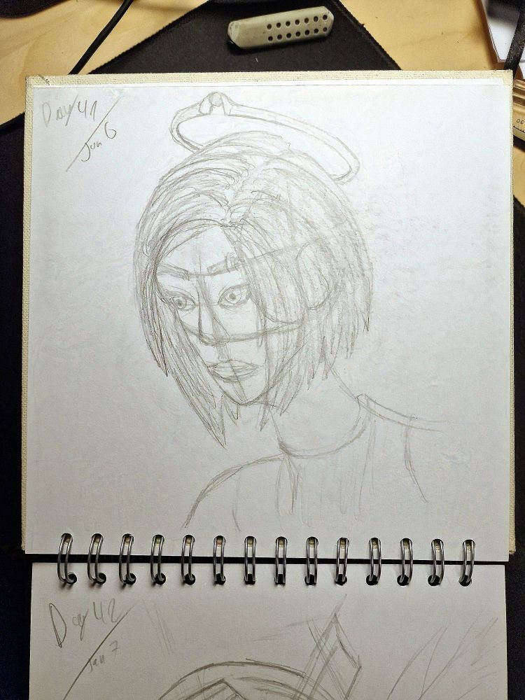 Portrait i had drawn on jan 8!