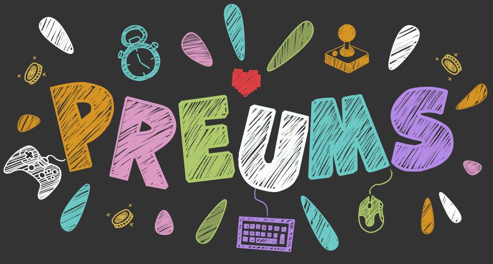 Logo du marathon speedrun caritatif preums