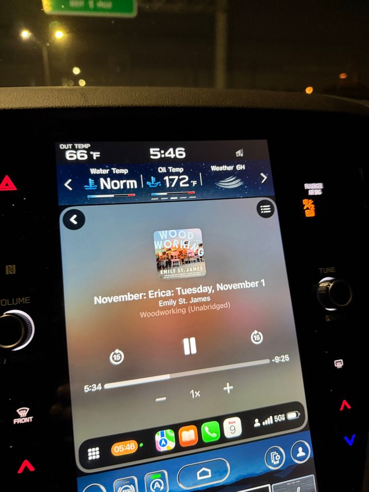 Picture of a car radio