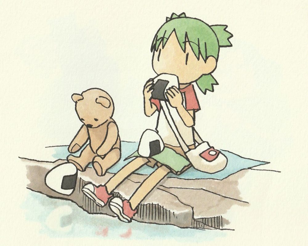 A random Yotsuba image from The Adventure of Yotsuba.